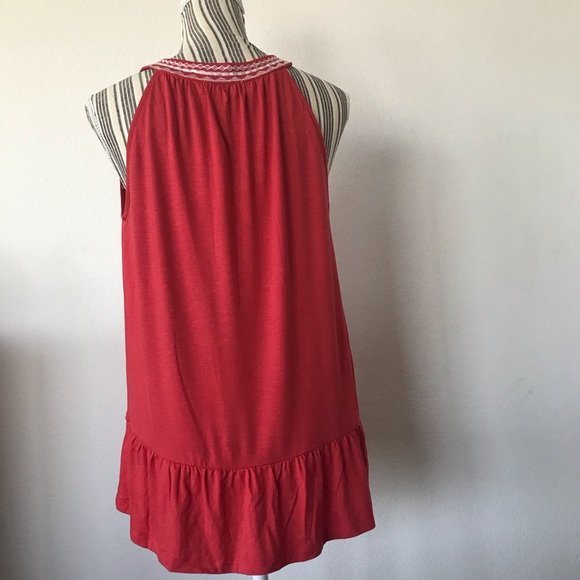 Neiman Marcus Halter-Neck Keyhole Blouse - Picture 4 of 6